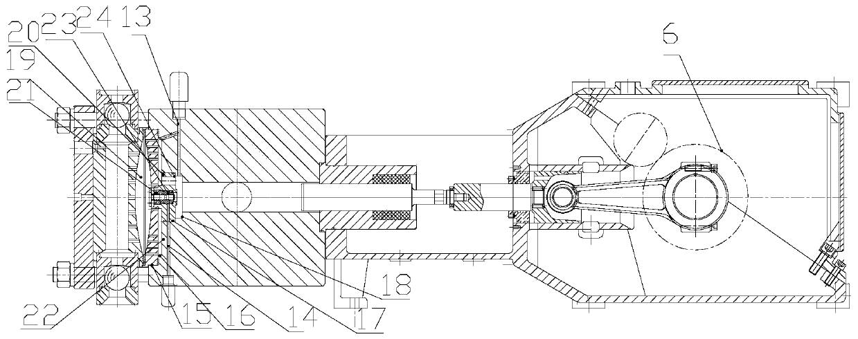 Three plunger hydraulic diaphragm reciprocating pump