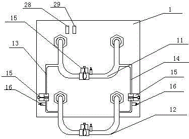 Lower limb function training device for unmobilizable patient