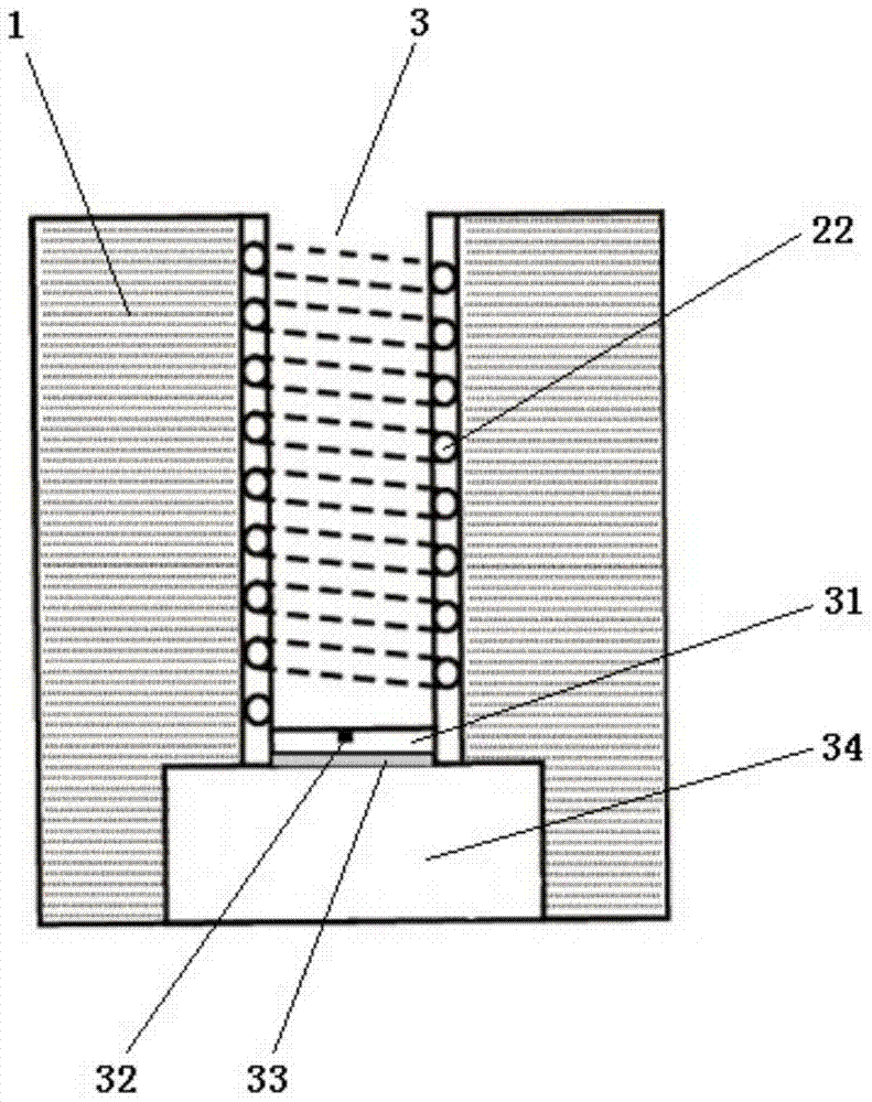 A sample preparation device and sample preparation method for simulating the natural formation process of frozen soil