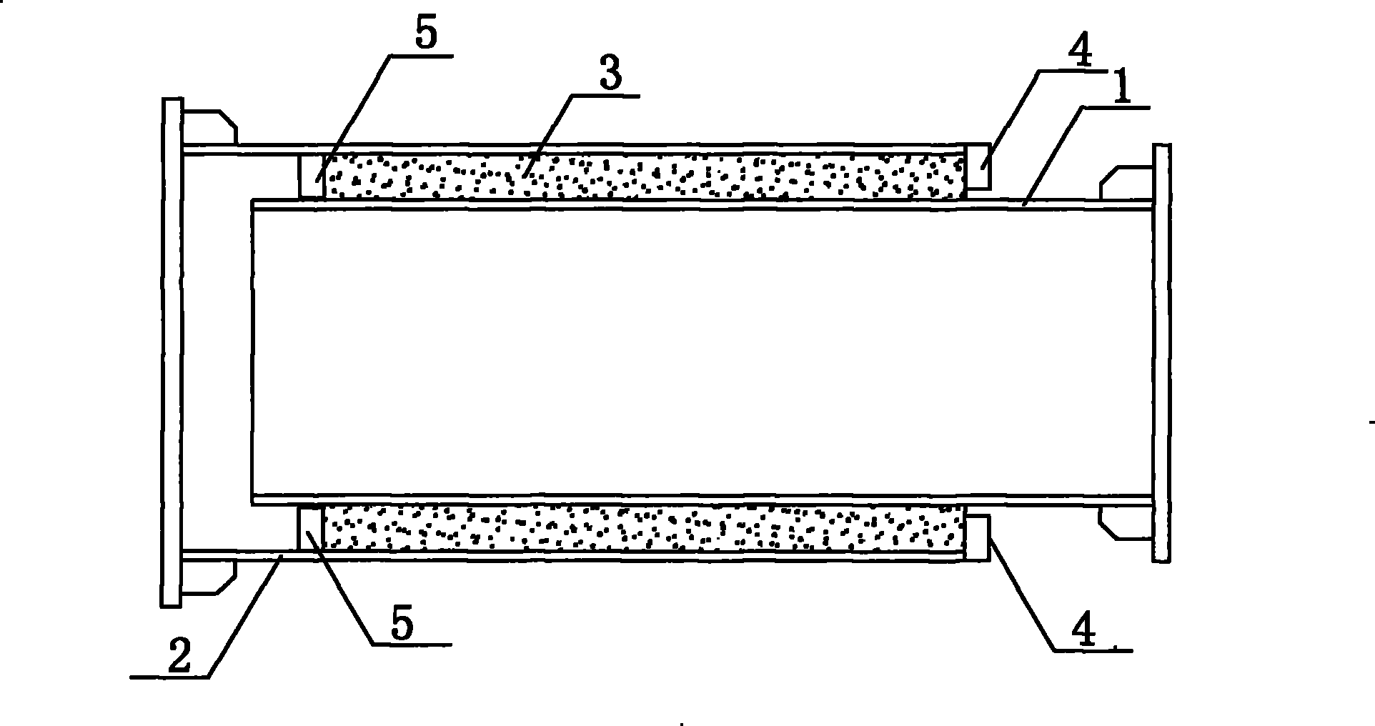 Dissipative element of grouting sleeve