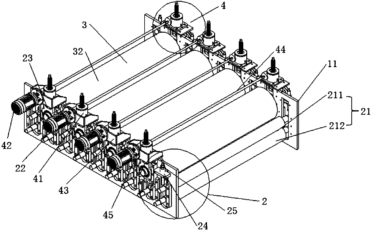 A sheet metal wire drawing machine