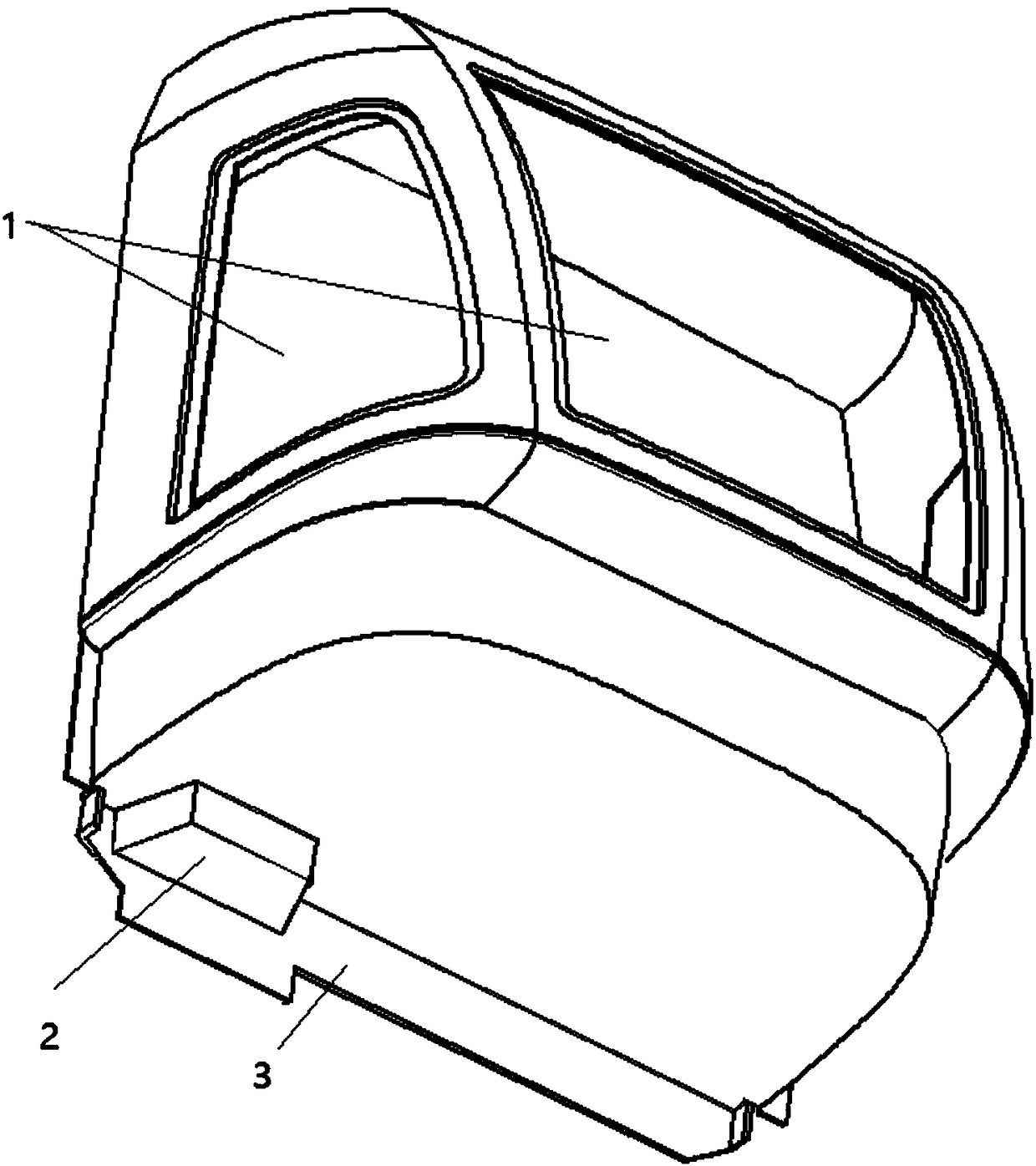 Method for manufacturing glass fiber reinforced plastic shell through die