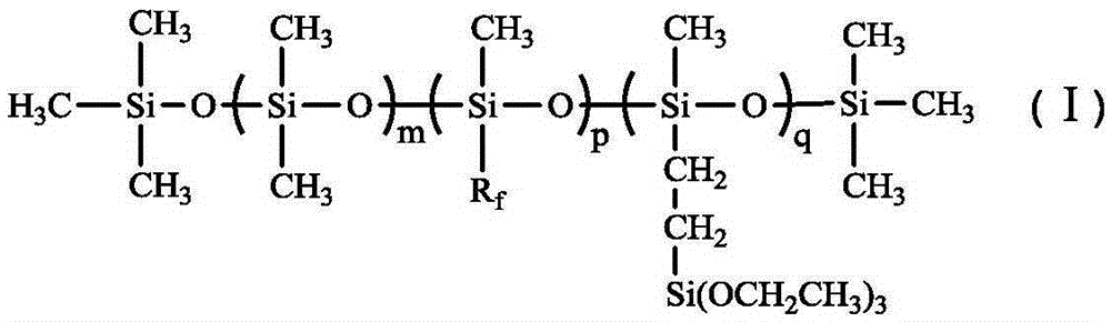 Room-temperature-cured fluorine-silicone coating containing fluorinated cage-shaped silsesquioxane and preparation method and application