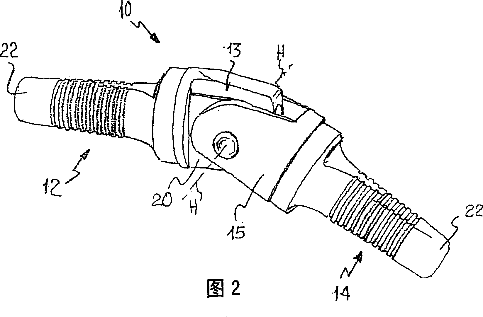 Articular prosthesis for metacarpus-phalangeal or interphalangeal use