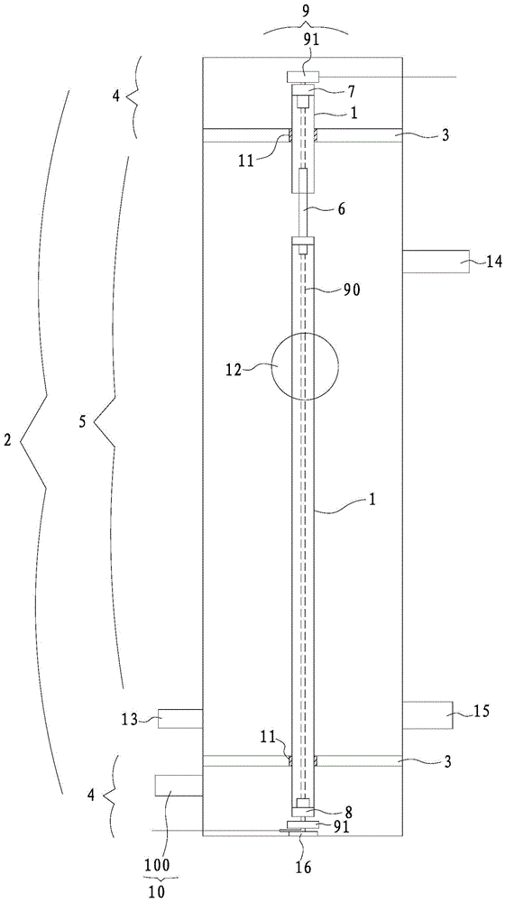 Experimental device for assessing performance of nuclear fuel cladding pipe under simulated LOCA working condition