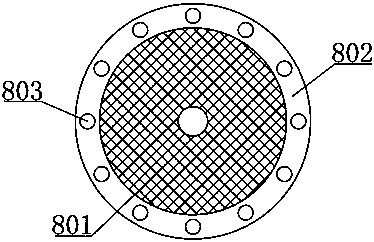 Processing, screening and impurity removing device of feeds