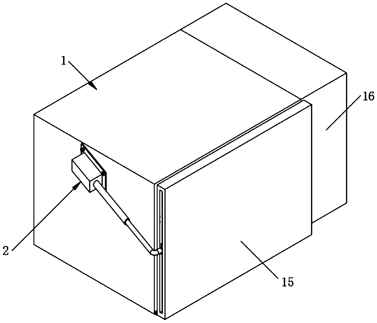 Intelligent medicine box for anesthesia first-aid medicine use in operating room