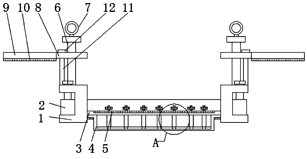 Novel assembly type hanging bracket