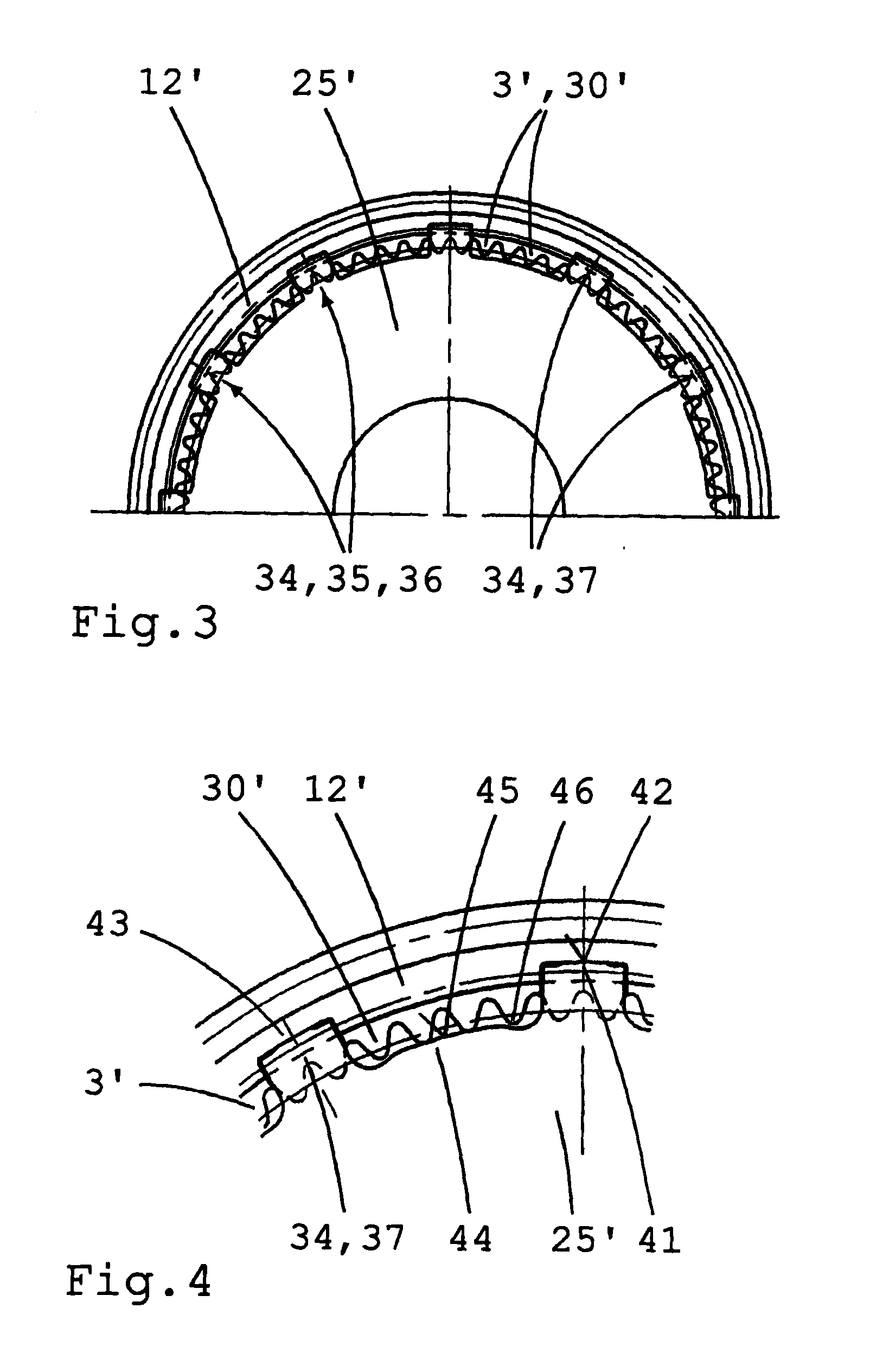 Arrangement of a planetary gearset