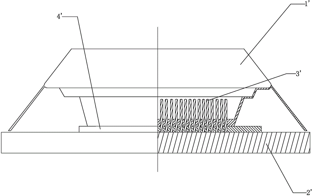 Tissue chip receptor blank wax block preparation device and using method thereof