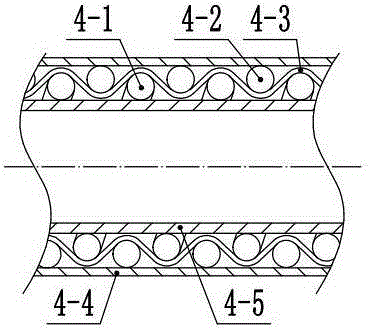 Central drainage system for outer floating roof storage tank and counterweight method thereof