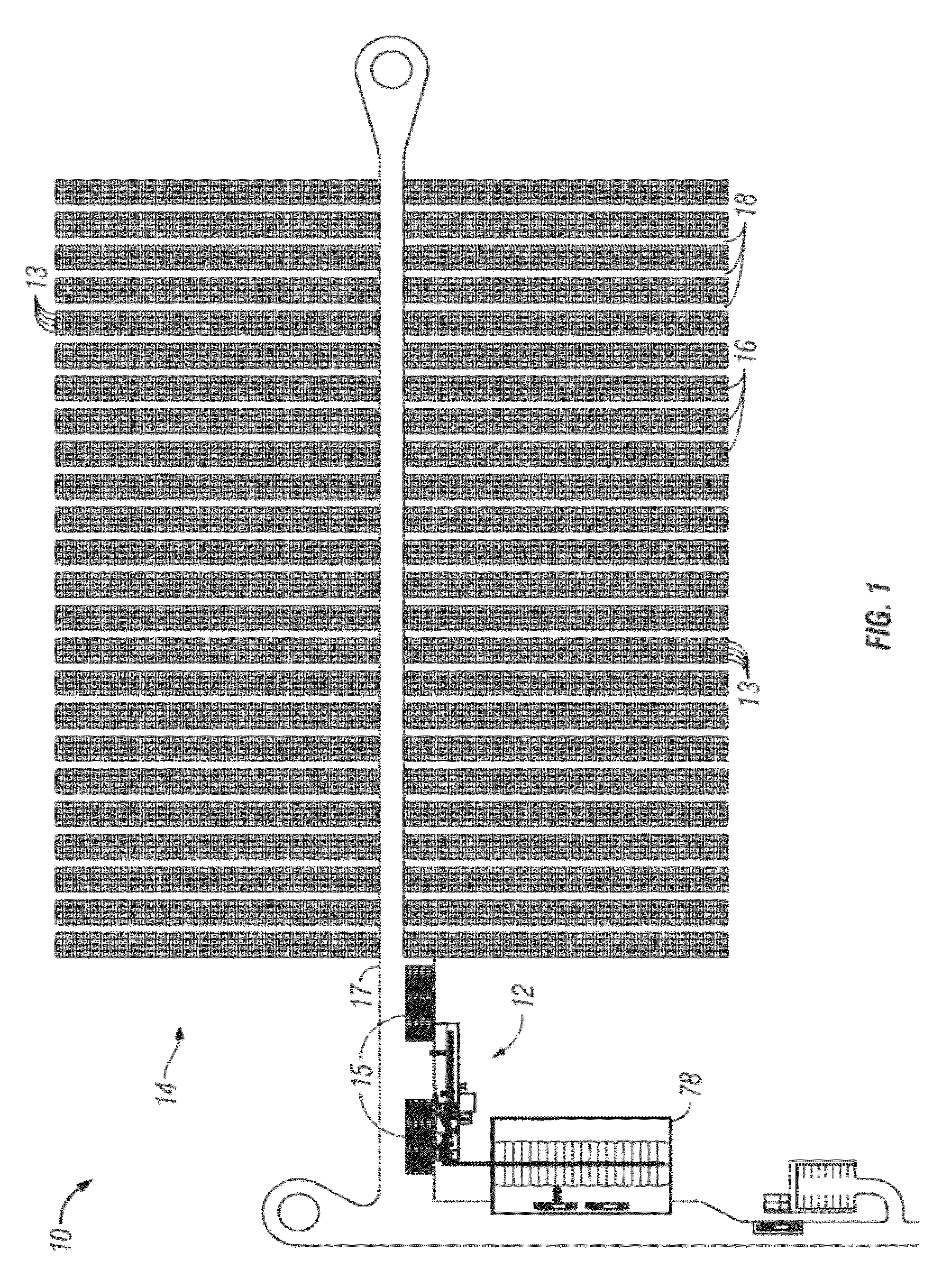 Automated process for handling bales for pellet production