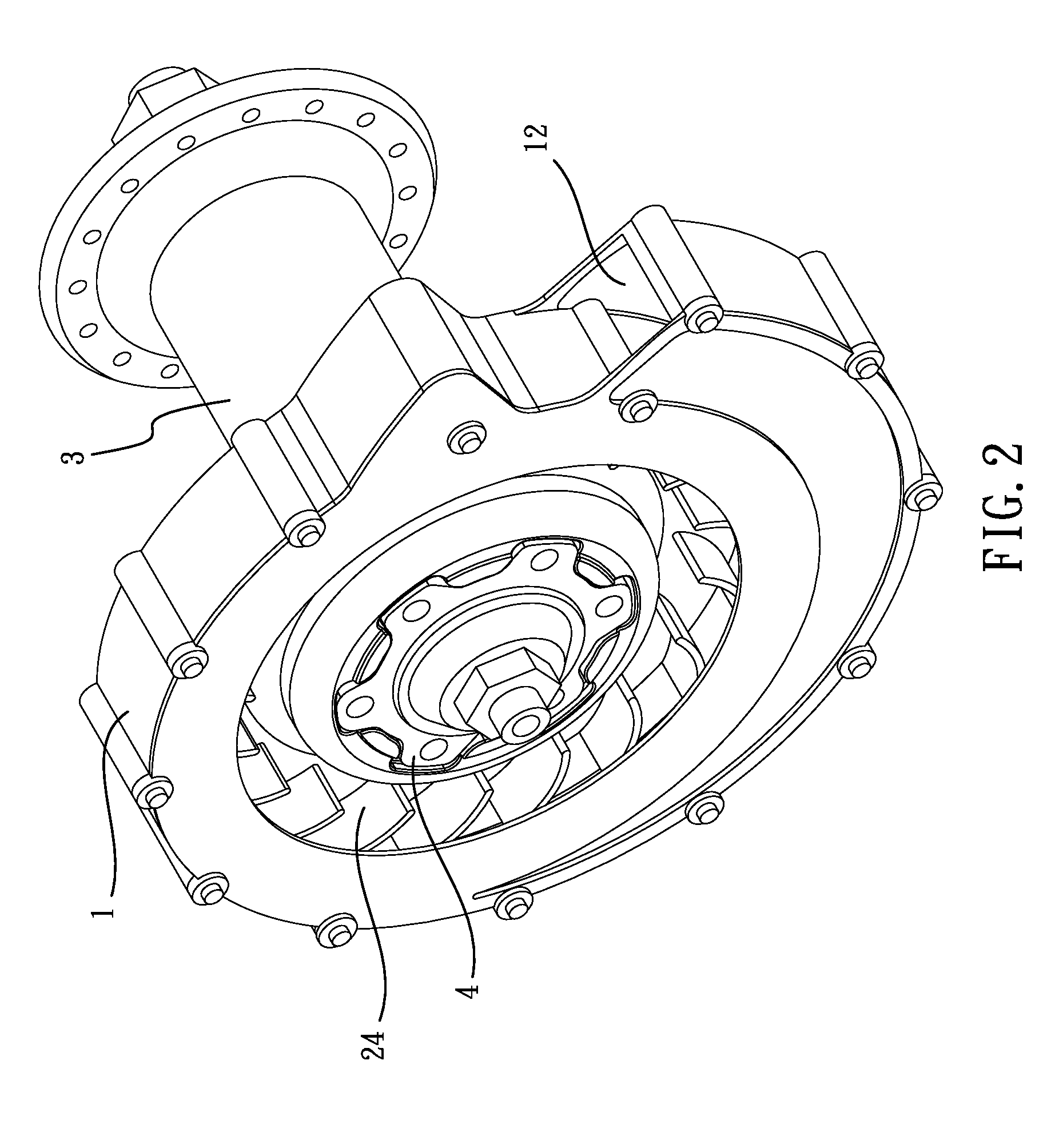 Cooling device for hydraulic braking systems