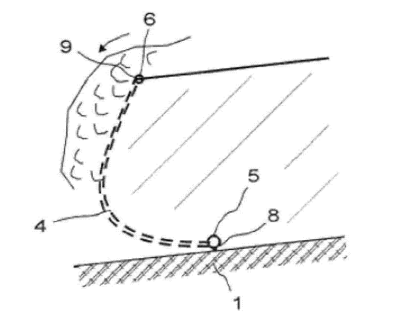 Blocking device for flowing waterway and various streams