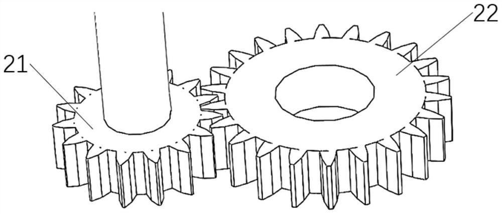 Device for preparing 3D printing oriented steel fiber reinforced cement-based composite material