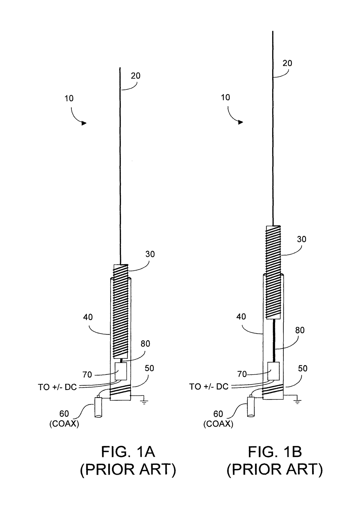 Radial-free collinear omni-directional triband half wavelength antenna with virtual ground, single coaxial cable feedpoint, and with minimal interaction of adjustment between bands