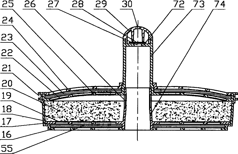 Jet deflection type special water purifier of water drinking machine