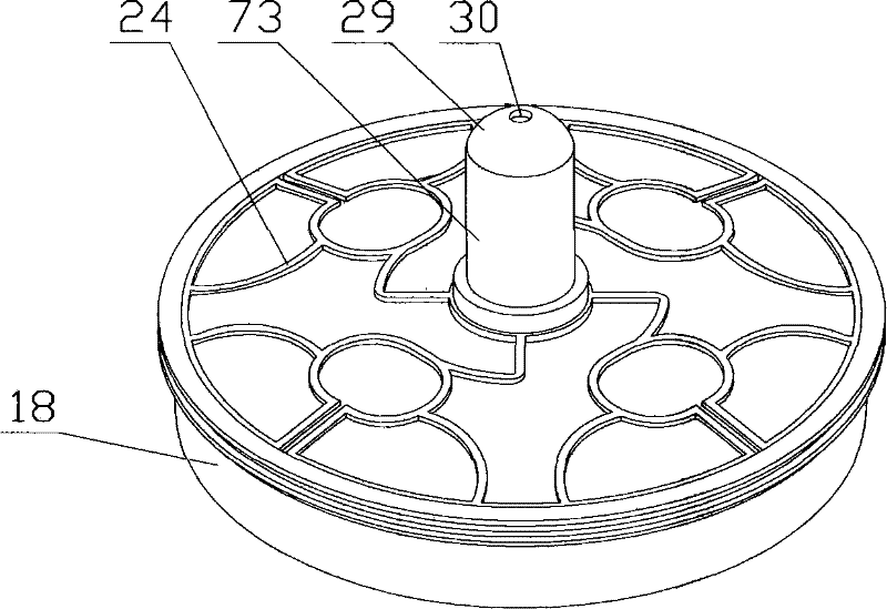 Jet deflection type special water purifier of water drinking machine