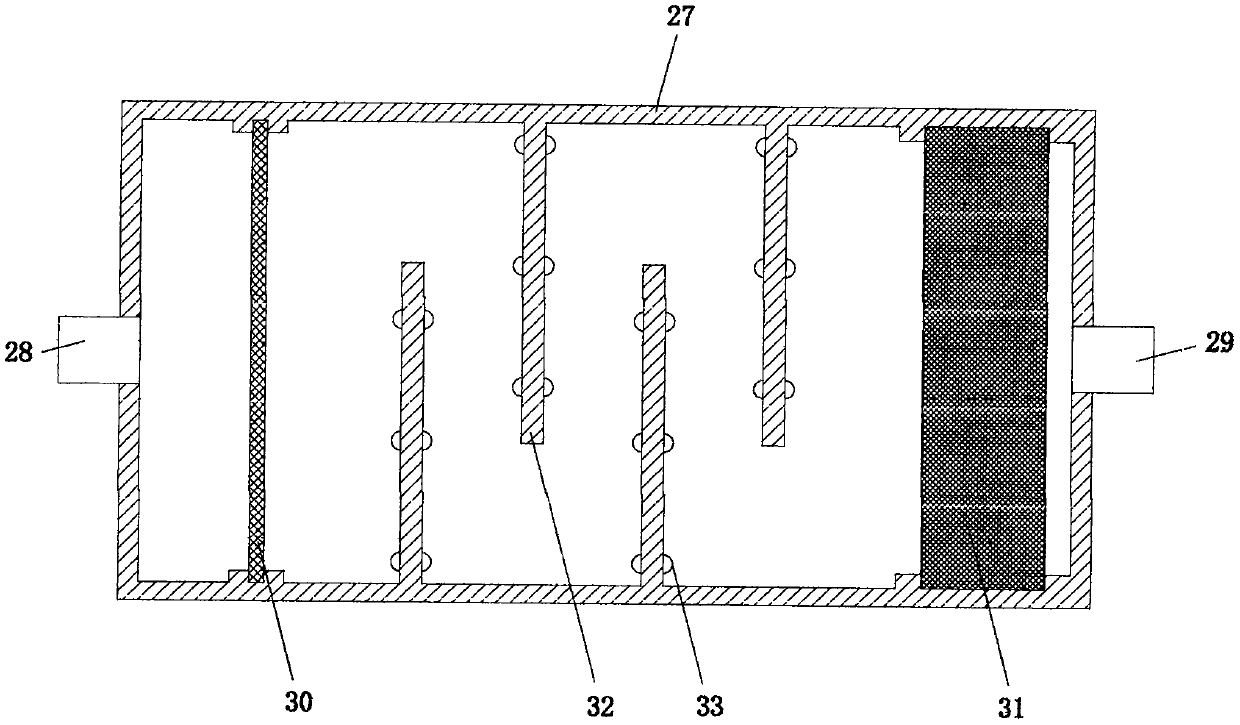 Waste heat recovery system for bathing wastewater