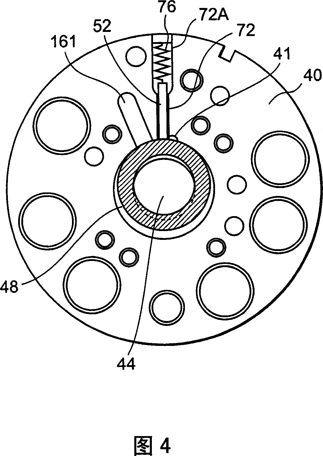 Multistage compression type rotary compressor