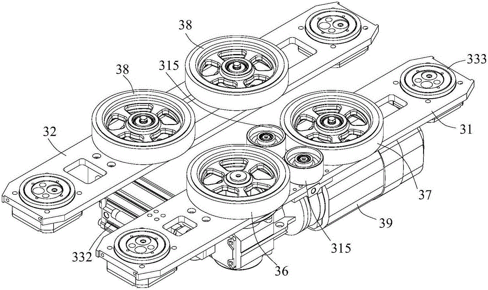 Double-layer conveying system