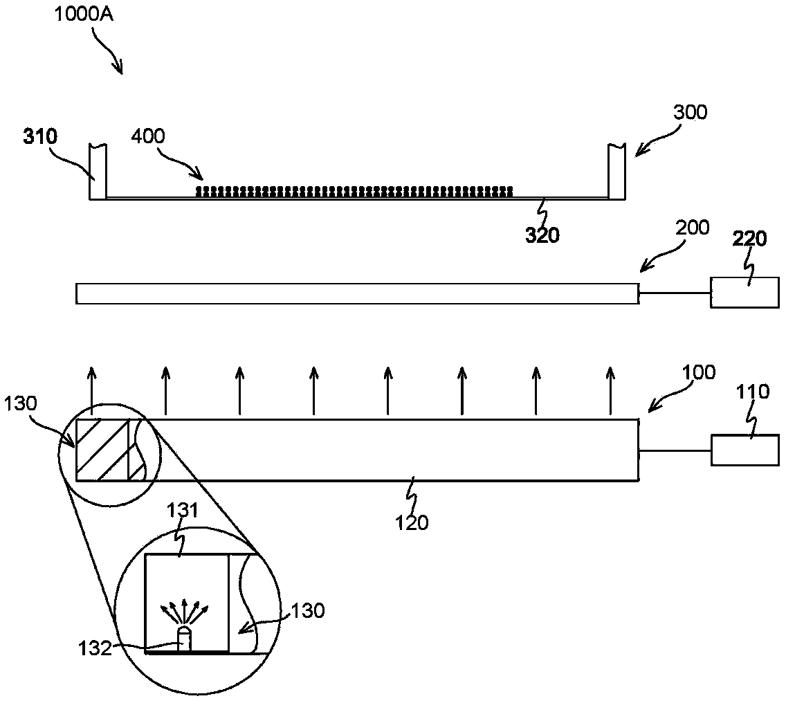 Light-cured rapid forming device and method