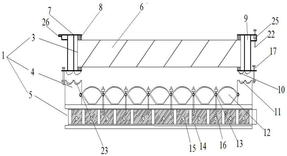 Manufacturing technology of heating module of solar heating room