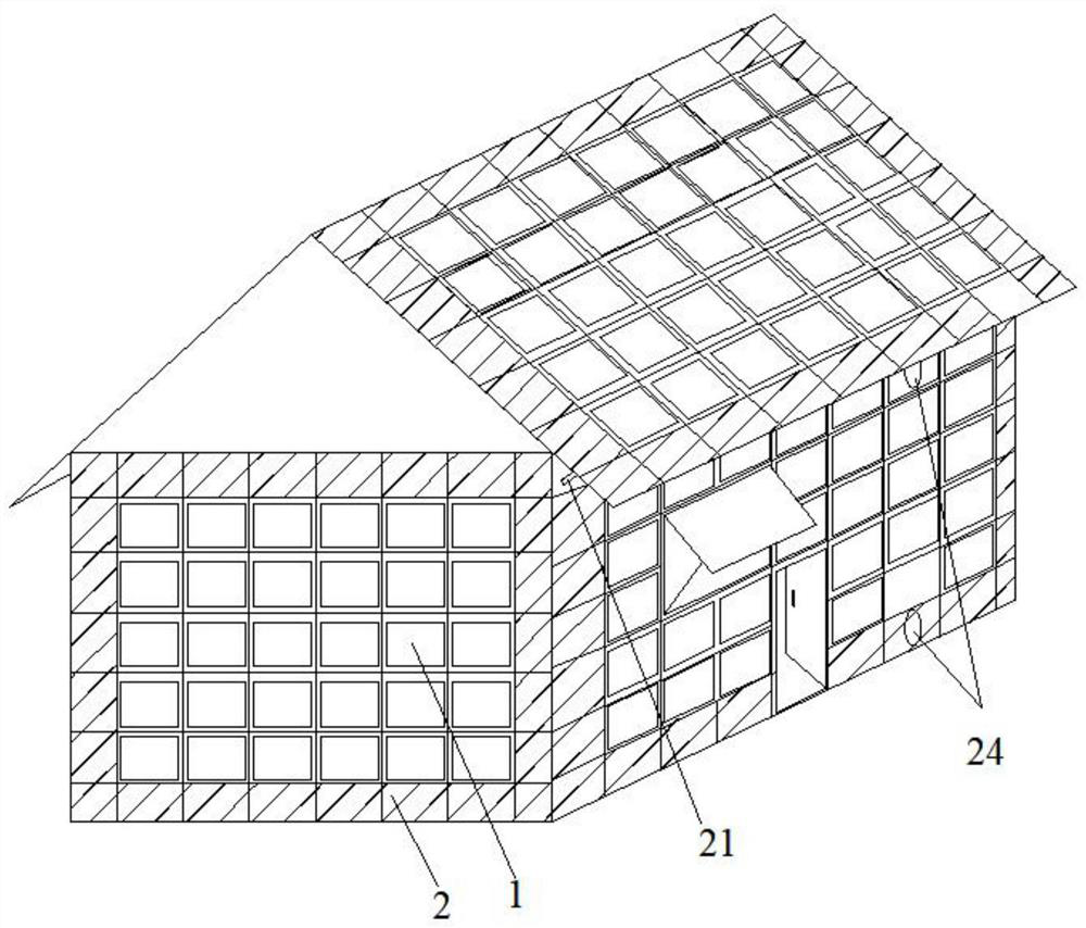 Manufacturing technology of heating module of solar heating room