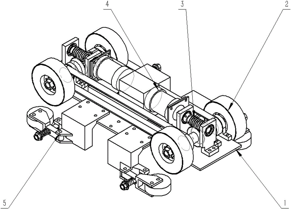 Routine inspection device and method for rigid cage guides