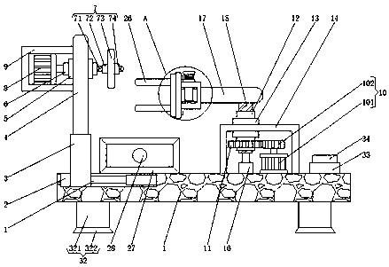 Robot polishing device capable of replacing fixtures according to demands