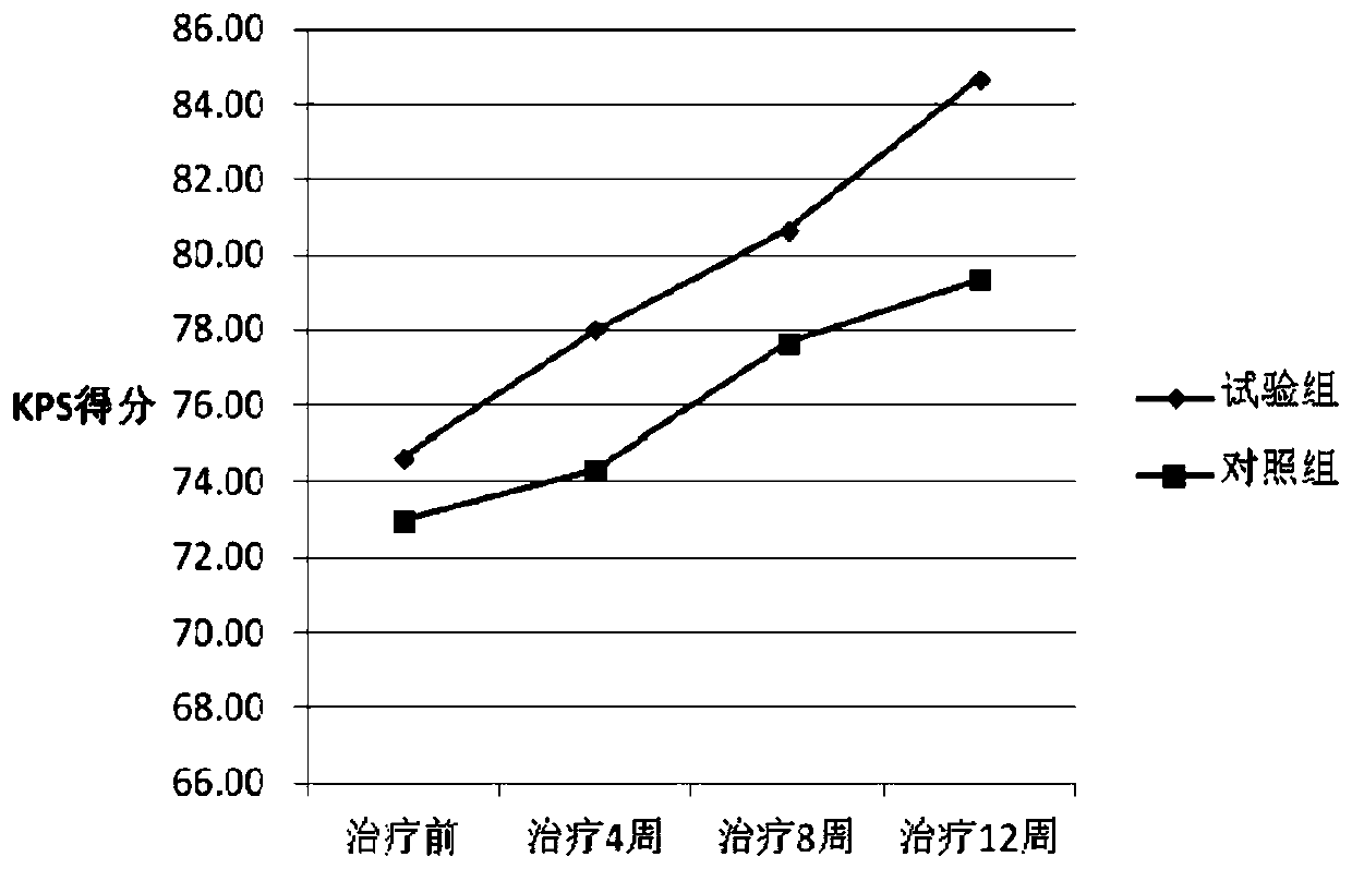 Traditional Chinese medicine composition for treating middle-and-late-stage gastric cancers and preparation method and application thereof