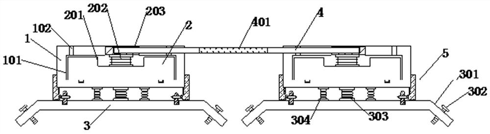 Automobile seat sliding structure