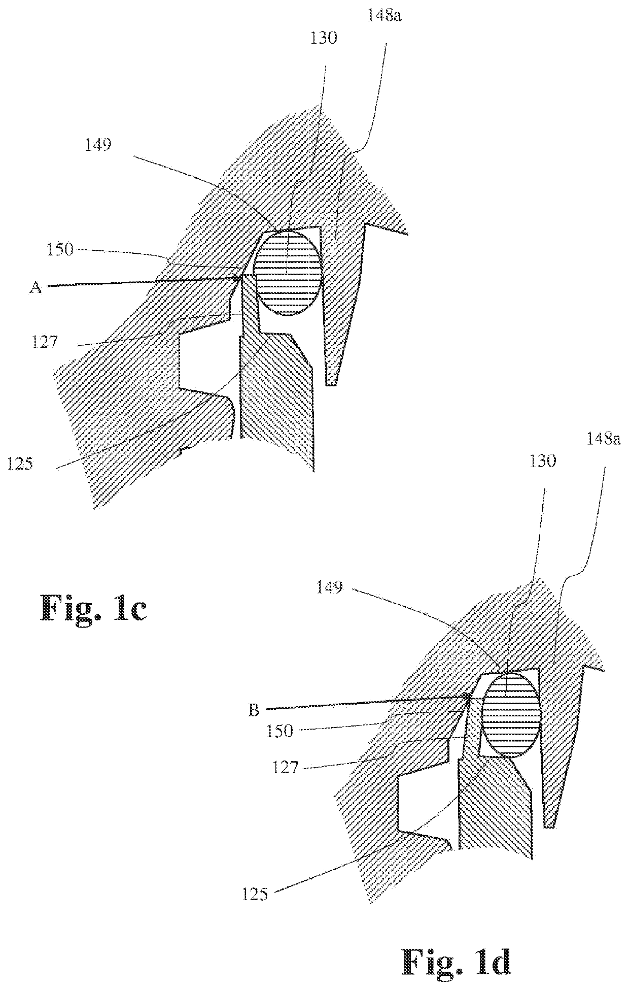 Chromatography cartridge seal arrangement