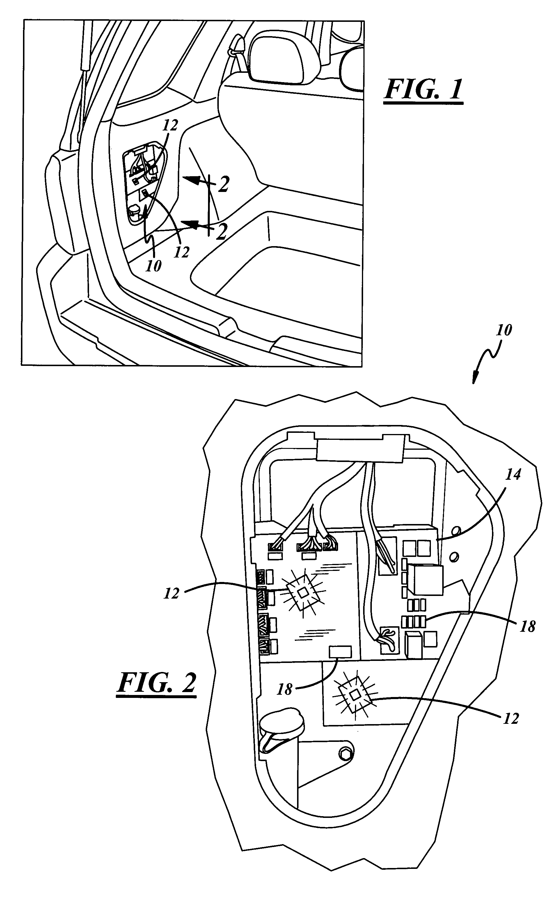 Illuminated electrical center