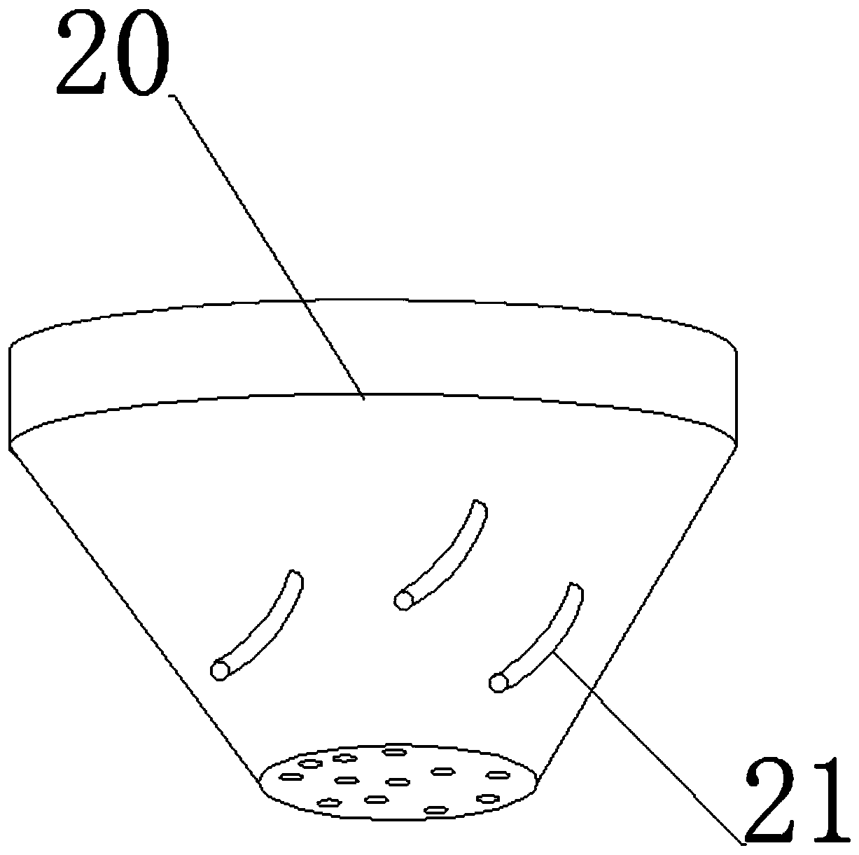 Medical care emesis cleaning device