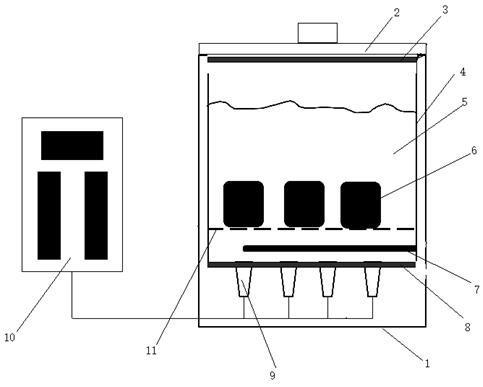 Method for stewing mutton soup by ultrasonic waves