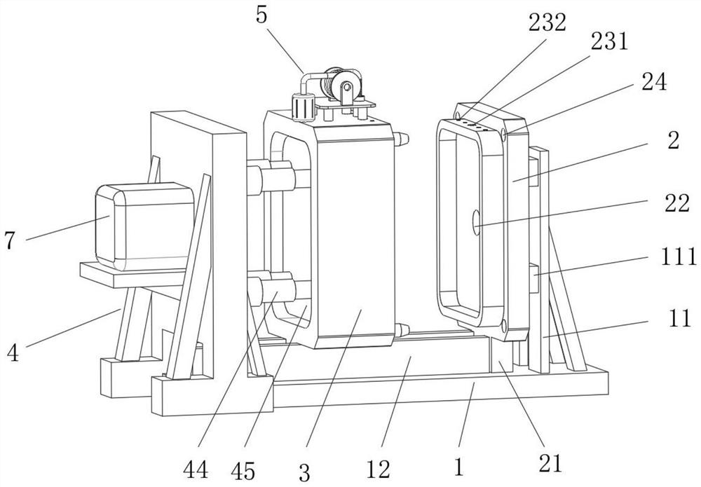 A die-casting mold with moisture elimination function