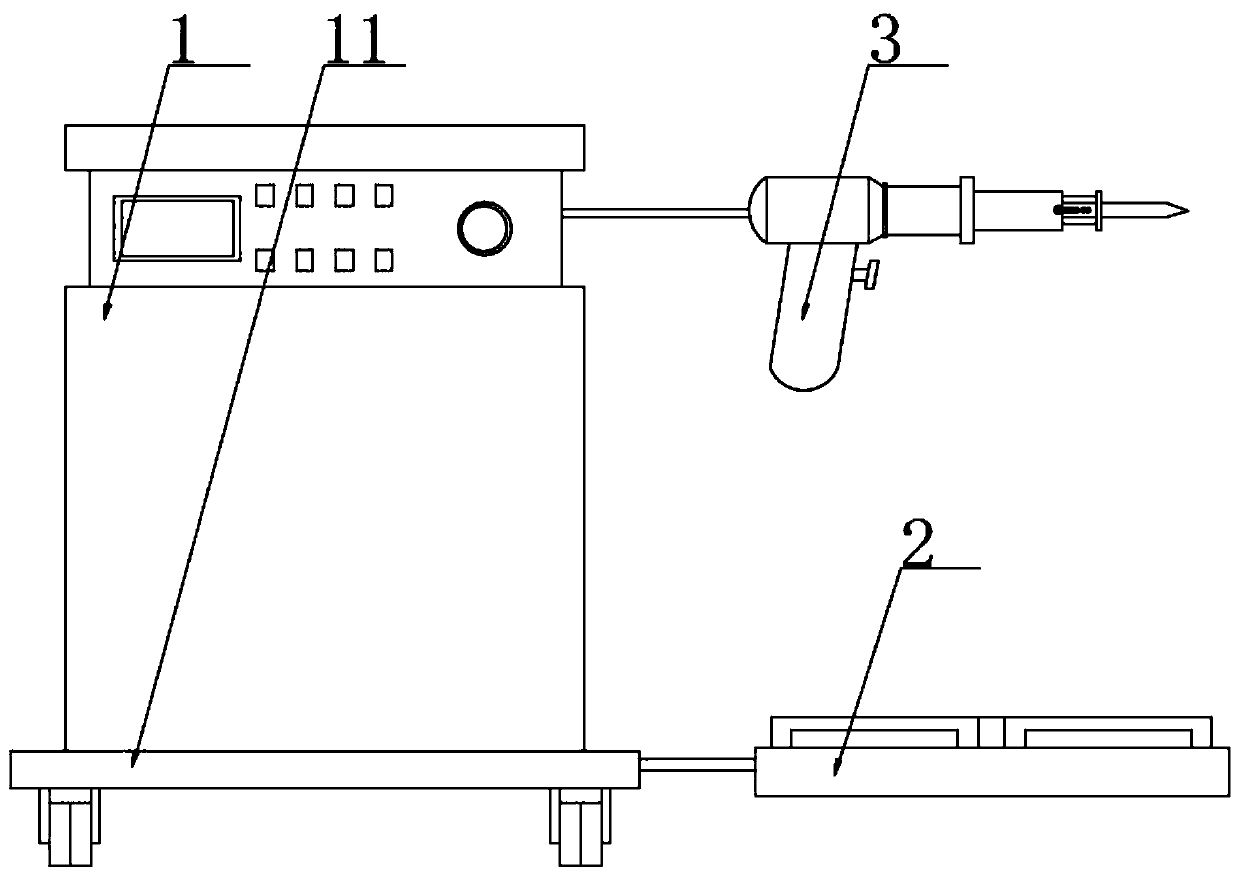 Ultrasonic scalpel for hepatectomy and use method of ultrasonic scalpel