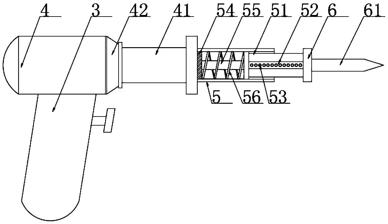 Ultrasonic scalpel for hepatectomy and use method of ultrasonic scalpel