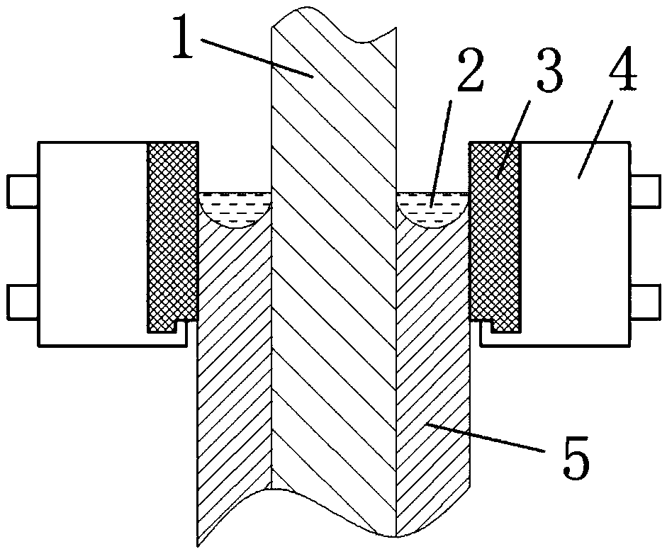 Preparation method of aluminum-coated magnesium composite rod wire rod