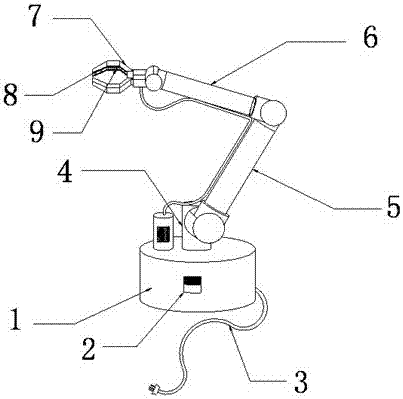 Automatic equipment part clamping mechanism