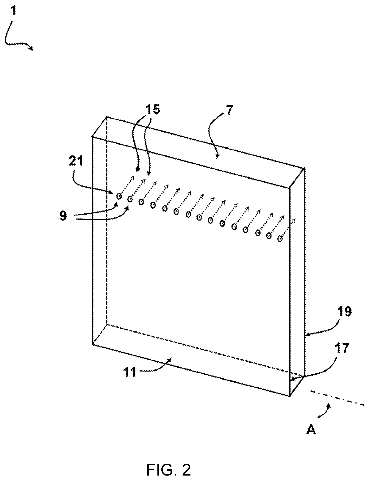 A fluid handling structure and method for a gas phase deposition apparatus