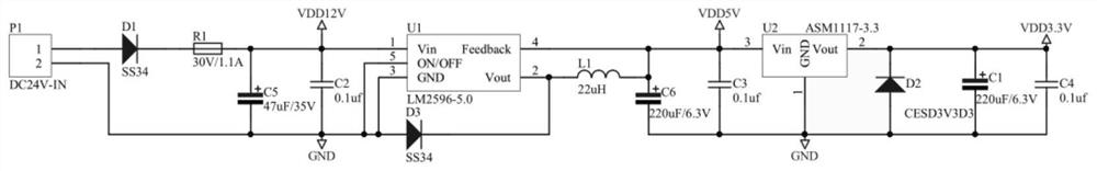 Mine underground vehicle speed measuring device