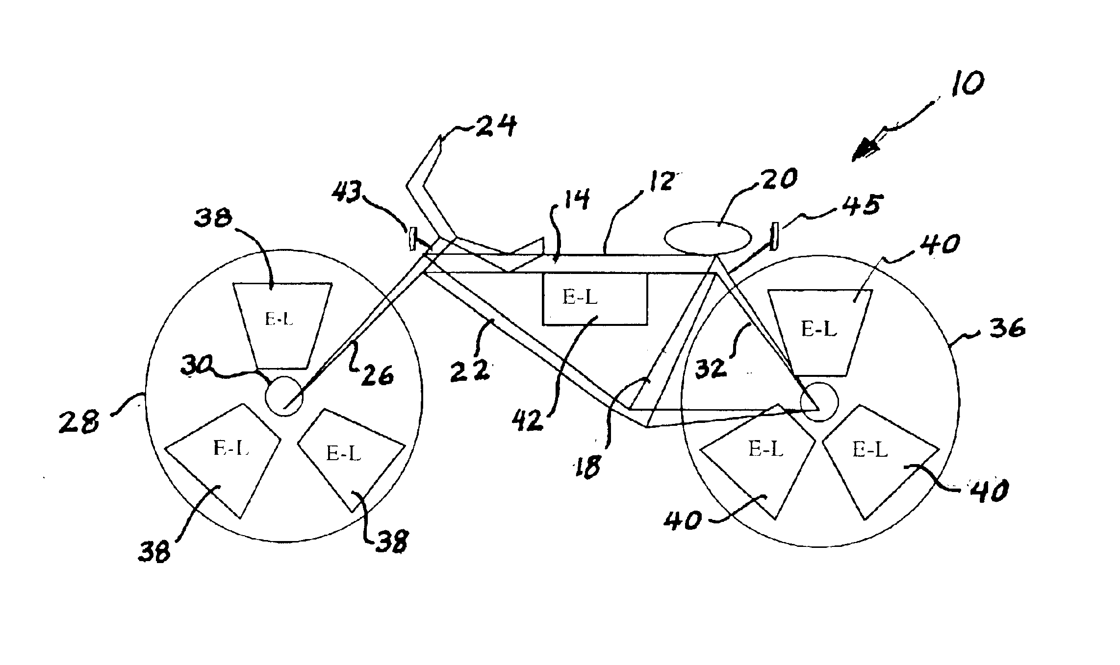 Cycle wheel safety lighting system