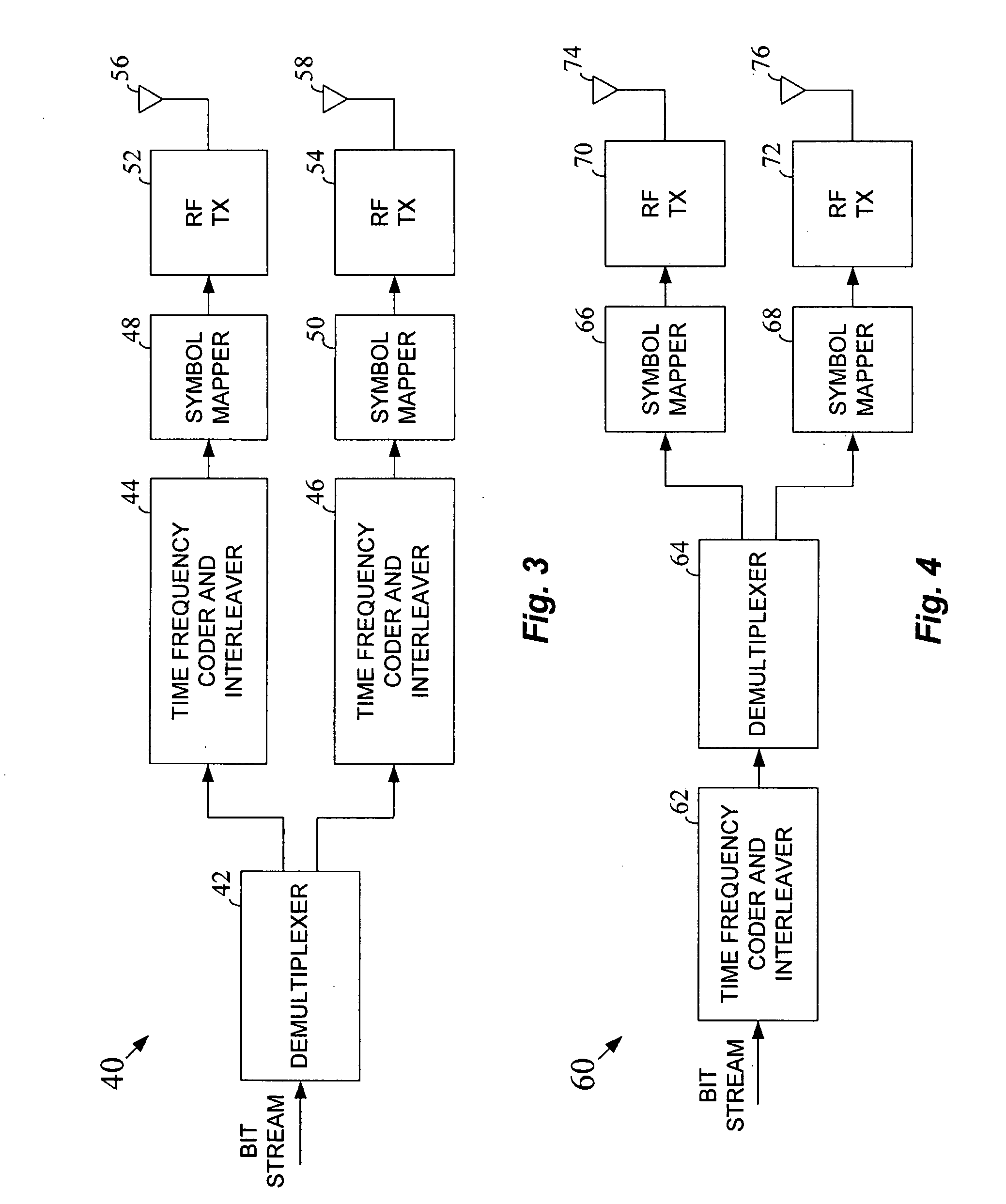 Cooperative multiple-access using user-clustering and space-time-frequency coding techniques for higher reliability reception