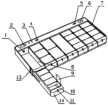 Intelligent medicine box system