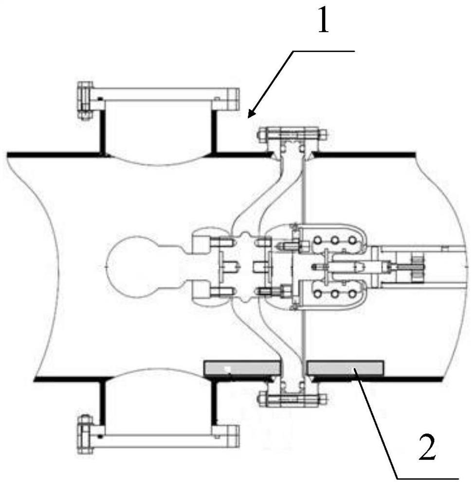 Method and device for judging the movement state of sprayed layer particles of gas-insulated transmission lines