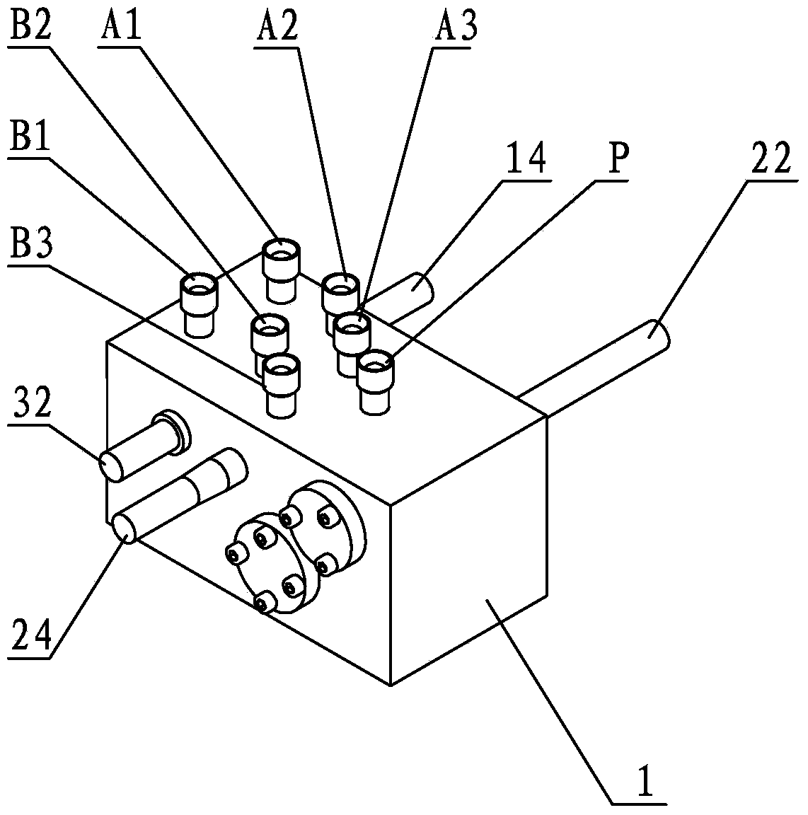 Multi-channel hydraulic control valve