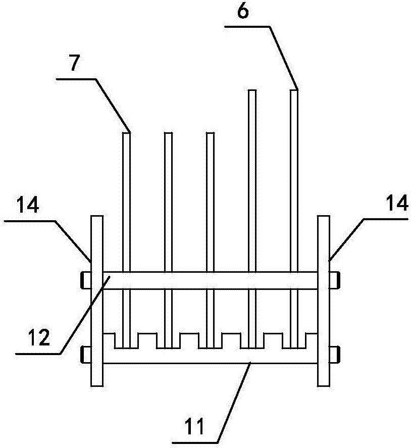 Machining and locating device, machining machine tool and machining method