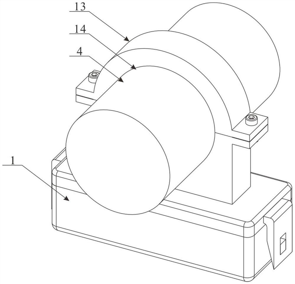 Passive lightning current sensor